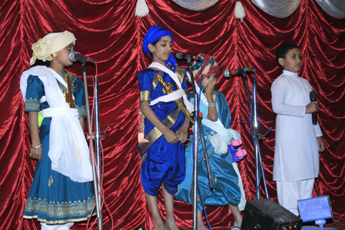 Students Are Performing on Stage on Annual Day