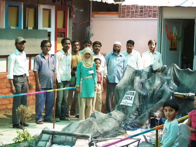 Students Participated in an Exhibition